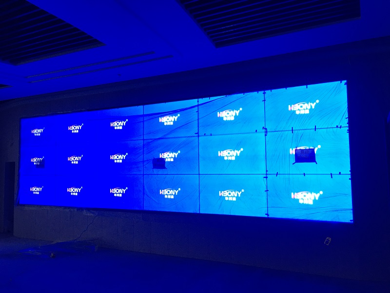 融媒體中心液晶拼接屏