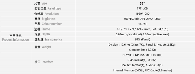華邦瀛OLED透明屏，“透”出真我 方顯本色！